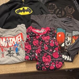 Bundle Marvel and DC Comics Kids Clothing Set